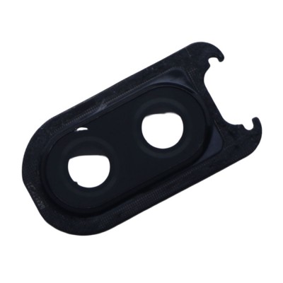 Camera Lens Glass With Frame For Oneplus 6 Black By - Maxbhi Com