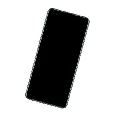 Camera Lens Glass with Frame for Oppo F17 Pro White
