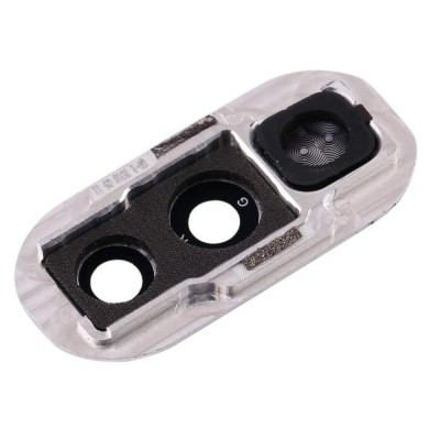 Camera Lens Glass With Frame For Nokia 6 1 Plus White By - Maxbhi Com