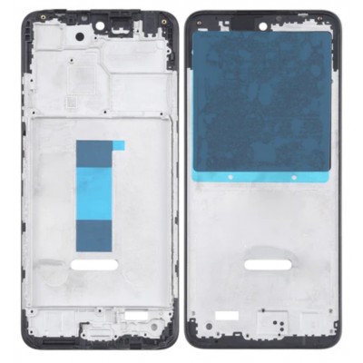 Lcd Frame Middle Chassis For Xiaomi Redmi 12 5g Silver By - Maxbhi Com