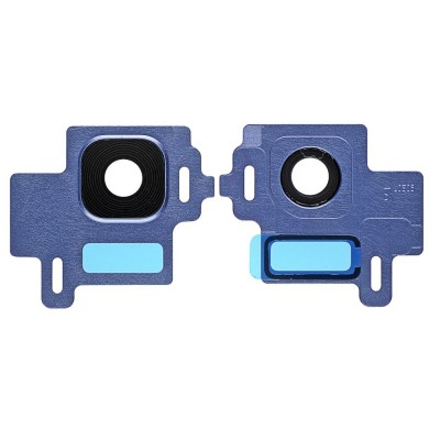 Camera Lens Glass With Frame For Samsung Galaxy S8 Blue By - Maxbhi Com
