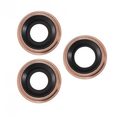 Camera Lens Glass With Frame For Apple Iphone 11 Pro Max Gold By - Maxbhi Com