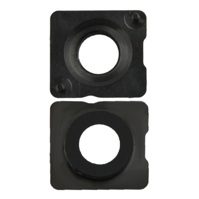 Camera Lens Glass with Frame for Apple iPhone 5s Black