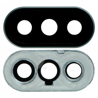 Camera Lens Glass with Frame for Xiaomi Redmi Note 5 Pro 6GB RAM Black