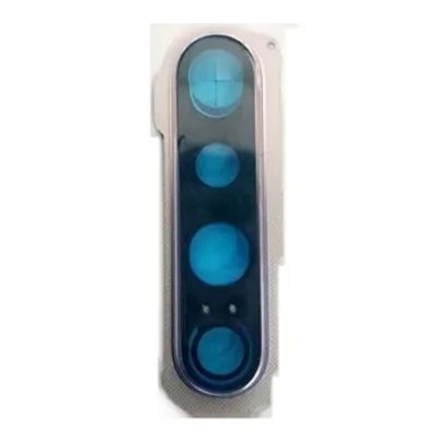 Camera Lens Glass With Frame For Realme X3 Black By - Maxbhi Com