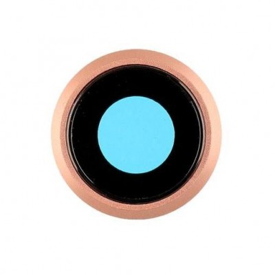 Camera Lens Glass With Frame For Apple Iphone 7 Gold By - Maxbhi Com