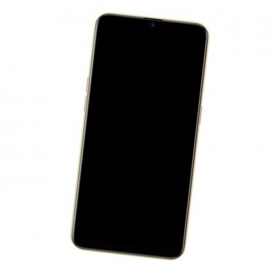 Camera Lens Glass with Frame for Oppo A7 Blue