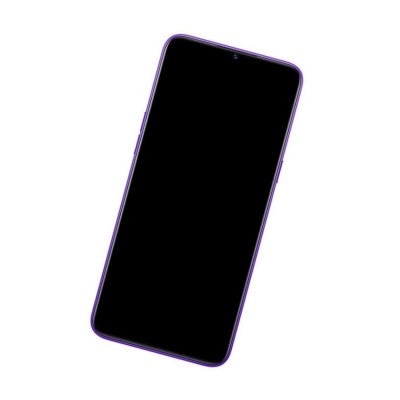 Camera Lens Glass with Frame for Realme 5s Purple