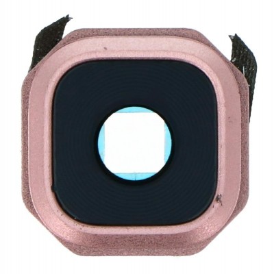 Camera Lens Glass With Frame For Samsung Galaxy A7 2016 Pink By - Maxbhi Com