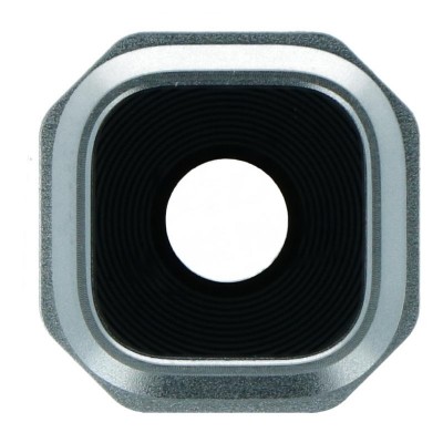 Camera Lens Glass With Frame For Samsung Galaxy A7 2016 White By - Maxbhi Com