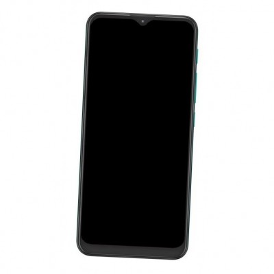 Camera Lens Glass with Frame for Motorola Moto G9 White