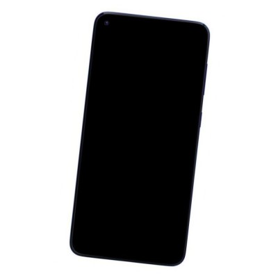 Camera Lens Glass with Frame for Samsung Galaxy M40 Light Blue