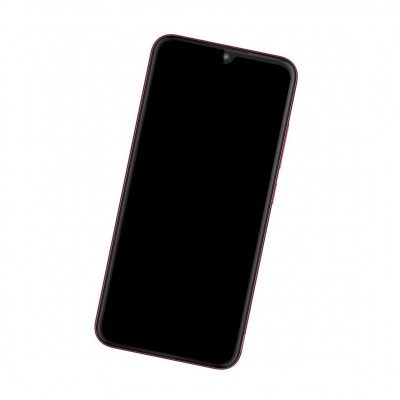 Camera Lens Glass with Frame for Moto E6s White