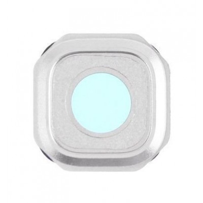 Camera Lens Glass With Frame For Samsung Galaxy A9 Pro 2016 White By - Maxbhi Com