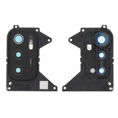 Camera Lens Glass With Frame For Xiaomi Poco M3 Pro 5g White By - Maxbhi Com