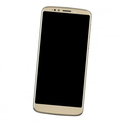 Camera Lens Glass with Frame for Motorola Moto E5 Plus Black