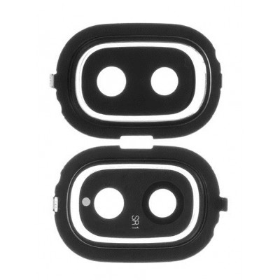 Camera Lens Glass with Frame for Samsung Galaxy J2 2018 Black