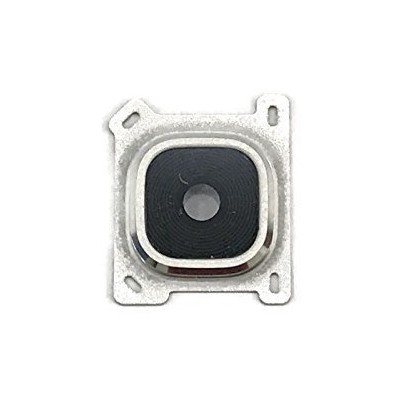 Camera Lens Glass With Frame For Samsung Galaxy E7 White By - Maxbhi Com