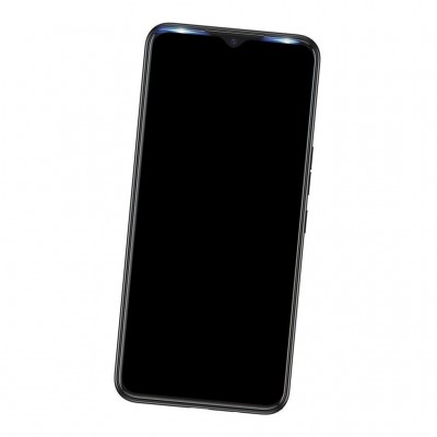 Camera Lens Glass with Frame for Tecno Spark 7 Blue