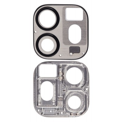 Camera Lens Glass With Frame For Apple Ipad Pro 11 2021 Silver By - Maxbhi Com