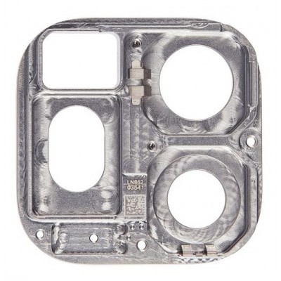 Camera Lens Glass With Frame For Apple Ipad Pro 11 2021 Silver By - Maxbhi Com