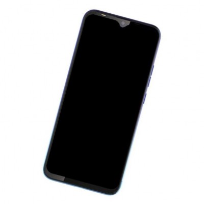 Camera Lens Glass with Frame for Tecno Spark Go Plus Blue