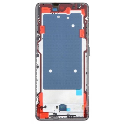 Lcd Frame Middle Chassis For Oppo Reno 8t 5g Black By - Maxbhi Com