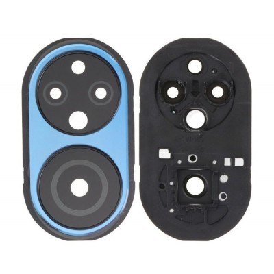 Camera Lens Glass With Frame For Honor X7 Black By - Maxbhi Com