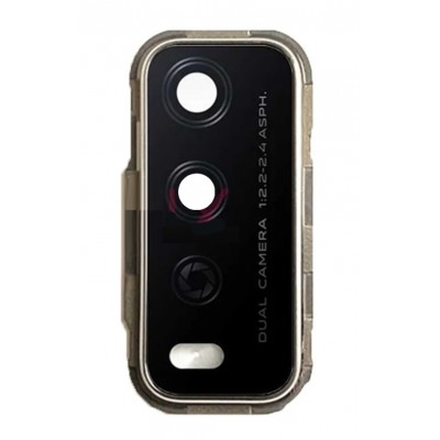 Camera Lens Glass With Frame For Vivo Y12g Black By - Maxbhi Com