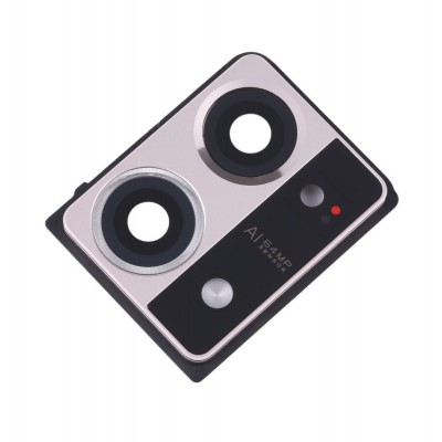 Camera Lens Glass With Frame For Oppo F21s Pro Gold By - Maxbhi Com