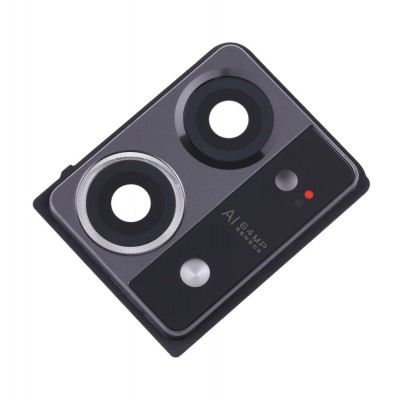 Camera Lens Glass With Frame For Oppo F21s Pro White By - Maxbhi Com