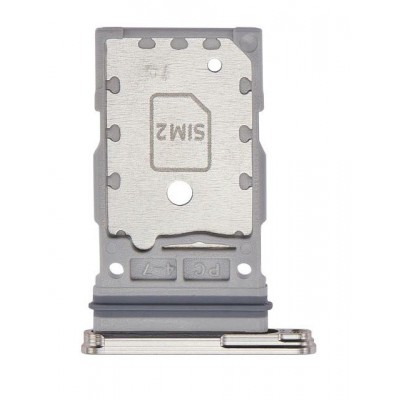 Sim Card Holder Tray For Samsung Galaxy S23 Pluscream - Maxbhi Com