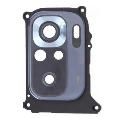 Camera Lens Glass With Frame For Xiaomi Poco M5s Blue By - Maxbhi Com