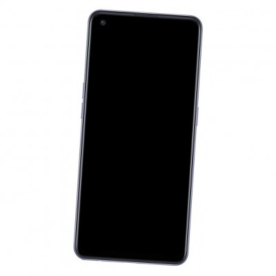 Camera Lens Glass with Frame for Oppo A95 4G White
