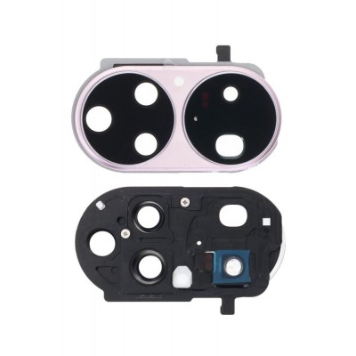 Camera Lens Glass With Frame For Huawei P50 Pro Pink By - Maxbhi Com