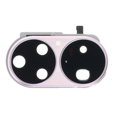 Camera Lens Glass With Frame For Huawei P50 Pro Pink By - Maxbhi Com