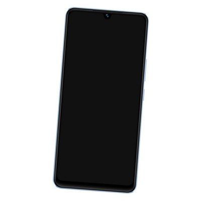 Camera Lens Glass with Frame for Vivo iQOO Z7s 5G White