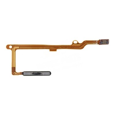 Fingerprint Sensor Flex Cable For Huawei Nova Y61 Black By - Maxbhi Com
