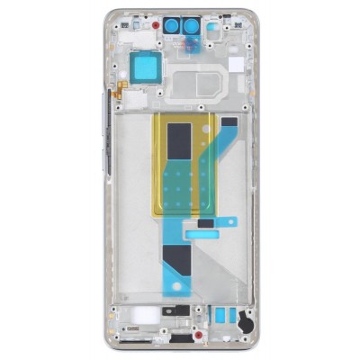 Lcd Frame Middle Chassis For Xiaomi Civi 2 White By - Maxbhi Com