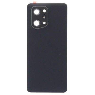 Back Panel Cover For Oppo Find X5 Black - Maxbhi Com