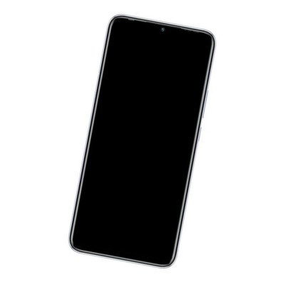 Camera Lens Glass with Frame for Infinix Hot 10T Black