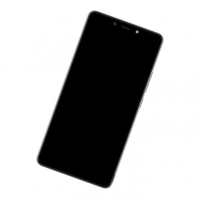 Camera Lens Glass with Frame for Tecno Pop 2 Plus Gold
