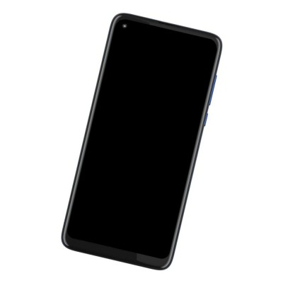 Camera Lens Glass with Frame for Motorola Moto G8 Black