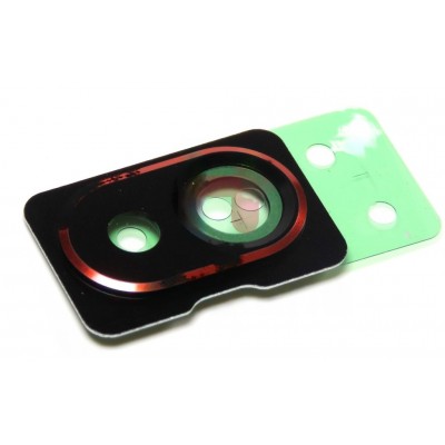 Camera Lens Glass With Frame For Samsung Galaxy Tab Active 4 Pro Black By - Maxbhi Com