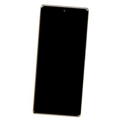 Camera Lens Glass with Frame for ZTE Axon 40 Pro Black