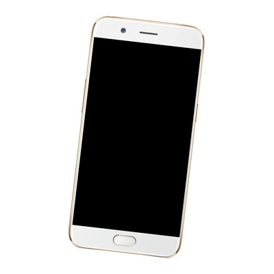Camera Lens Glass with Frame for Oppo R11 White