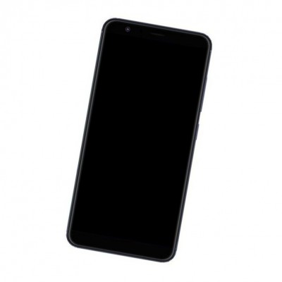 Camera Lens Glass with Frame for Asus Zenfone Max Plus M1 Silver
