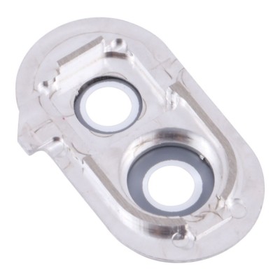 Camera Lens Glass With Frame For Asus Zenfone 5 Lite Zc600kl White By - Maxbhi Com