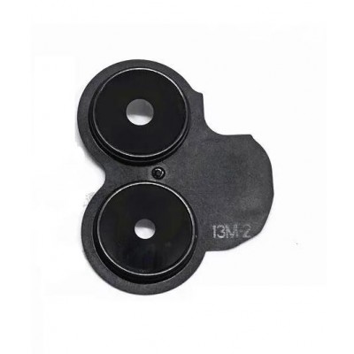 Camera Lens Glass With Frame For Realme V20 Black By - Maxbhi Com