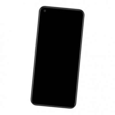 Camera Lens Glass with Frame for Oppo K10x Black